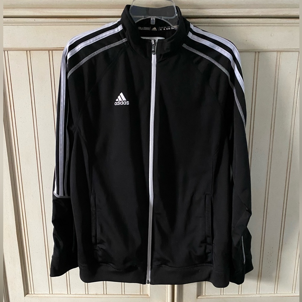 Adidas Women’s Iconic track jacket size XL in black
